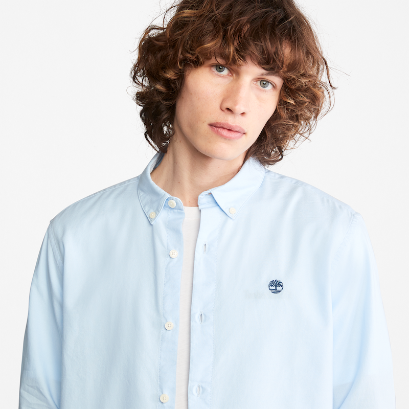 Mill River Elevated Oxford Regular Fit Shirt For Men