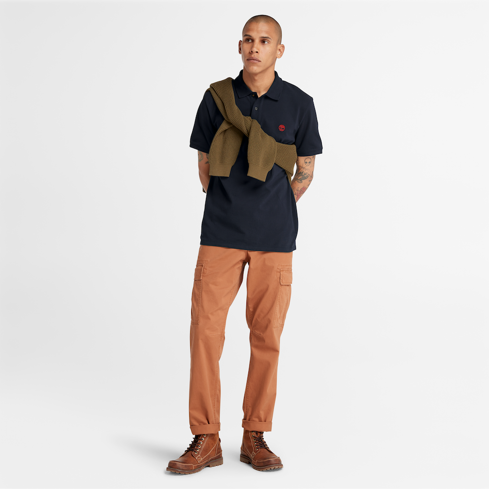 Millers River Pique Polo Shirt For Men