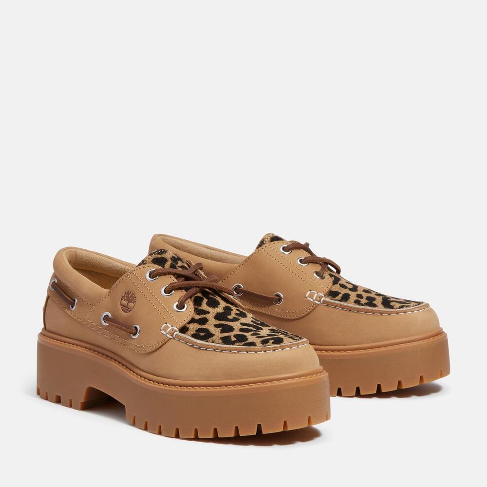 Stone Street Boat Shoe For Women