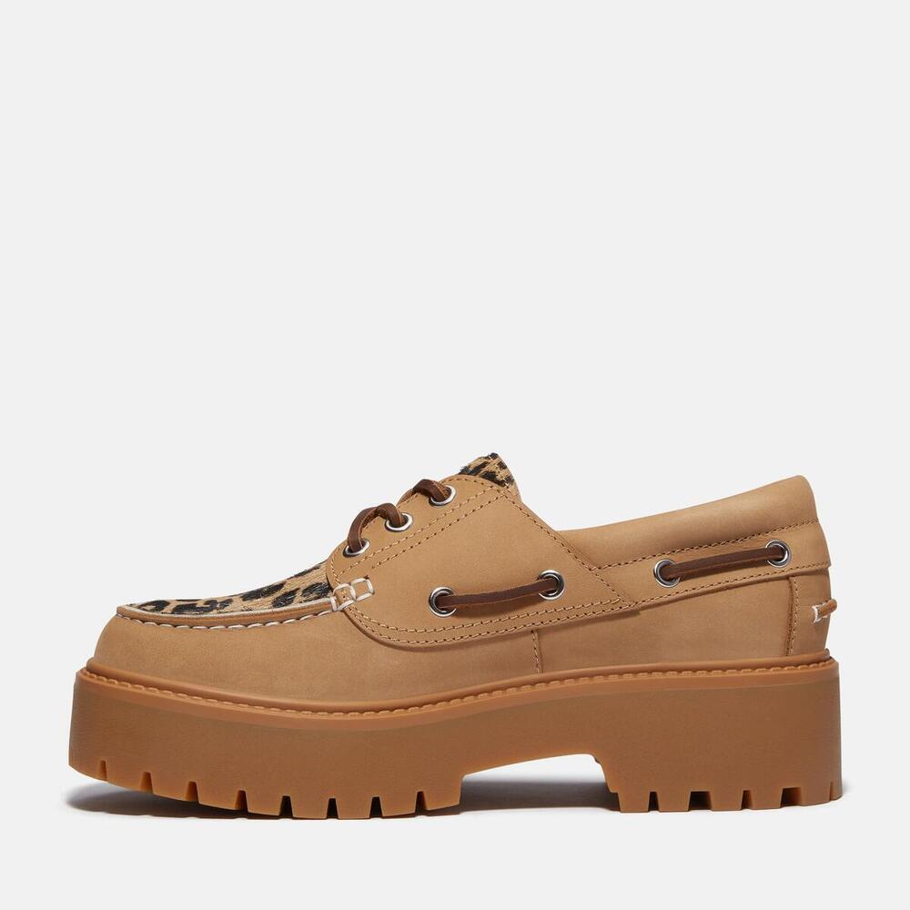 Stone Street Boat Shoe For Women