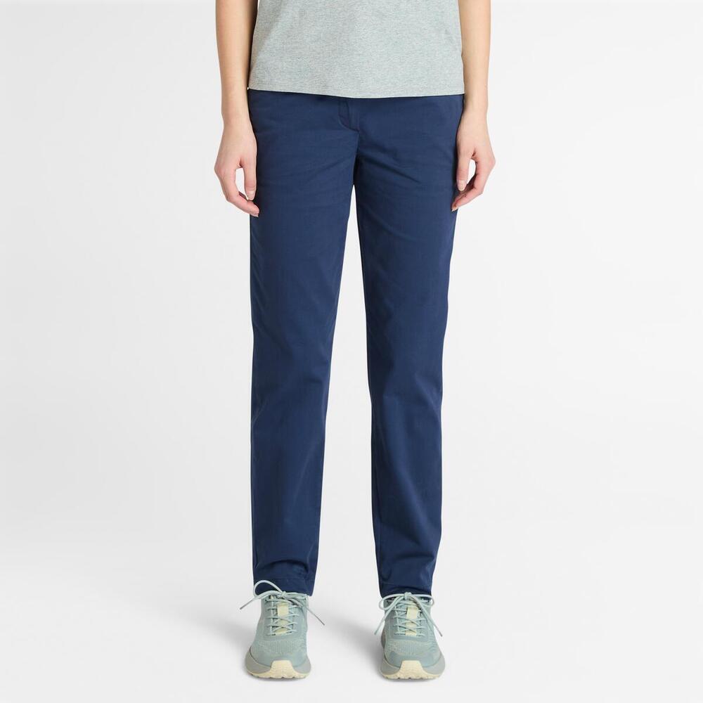 Slim Fit Chino Pants For Women