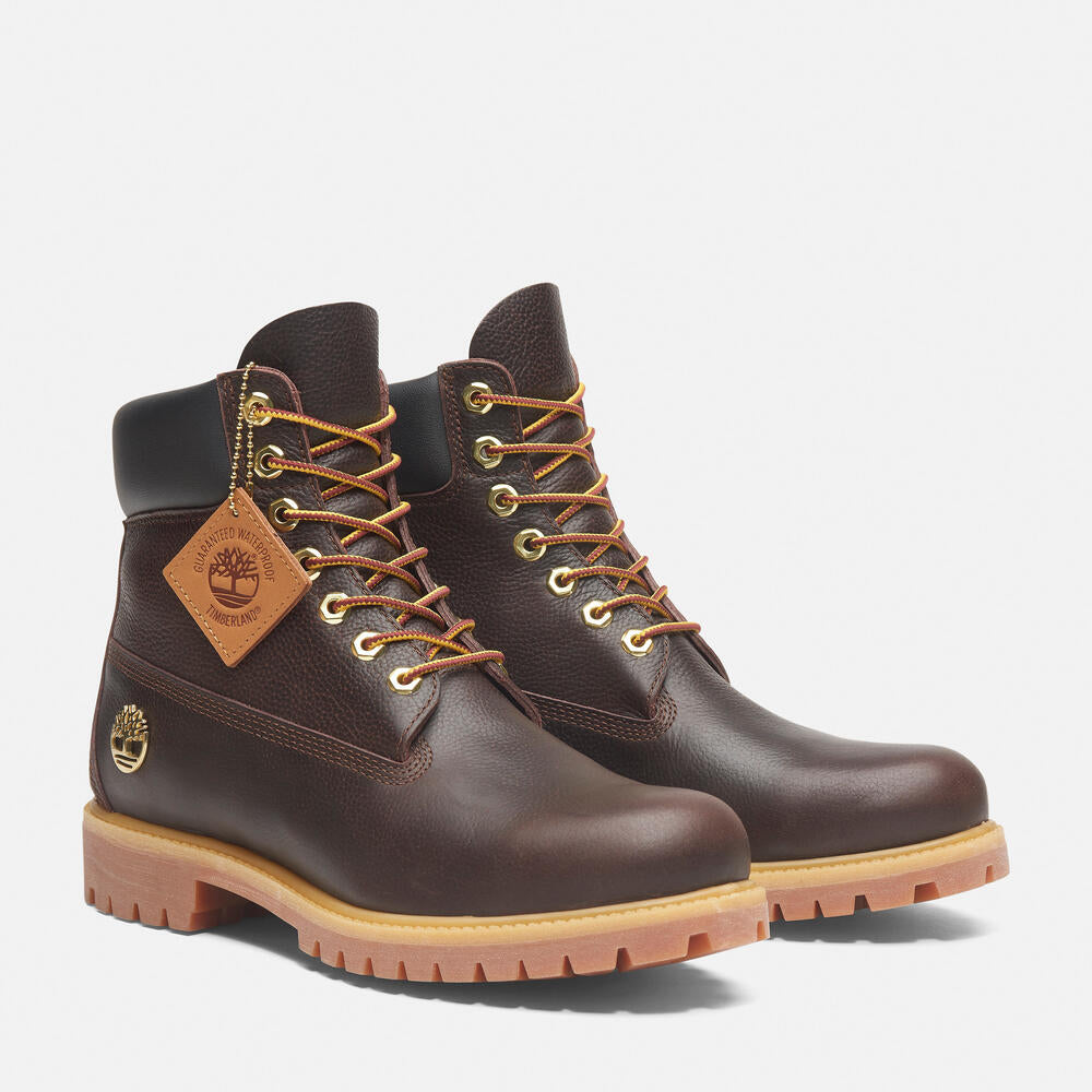 TimberlandÃ‚Â® Premium Espresso 6-Inch Lace-Up Waterproof Boot for Men