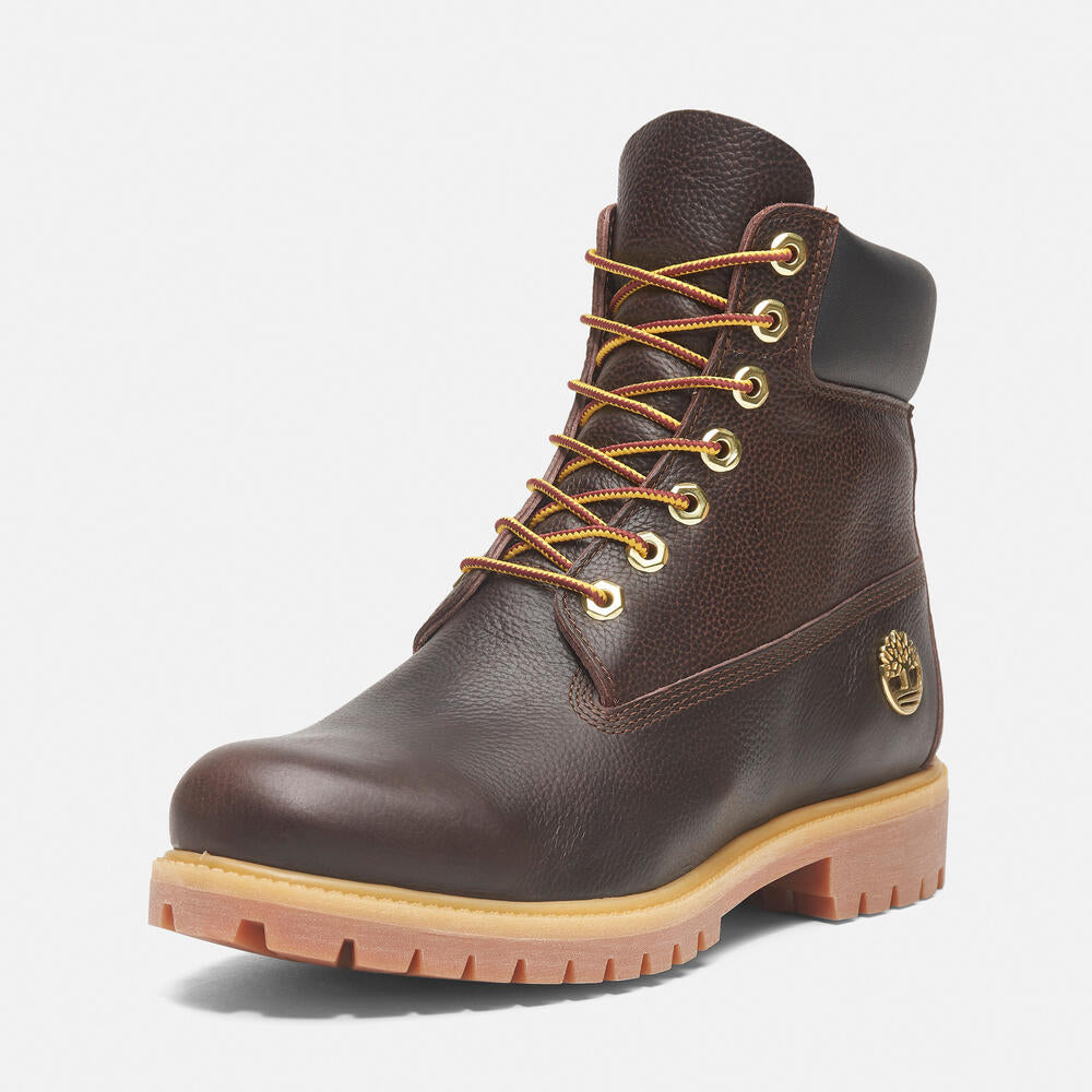 TimberlandÃ‚Â® Premium Espresso 6-Inch Lace-Up Waterproof Boot for Men