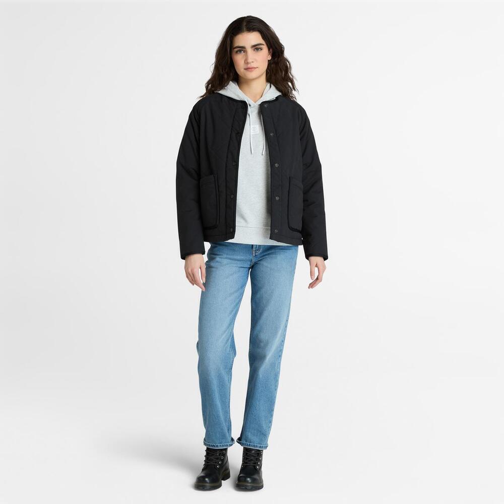 Durable Water Repellent Quilted Jacket For Women