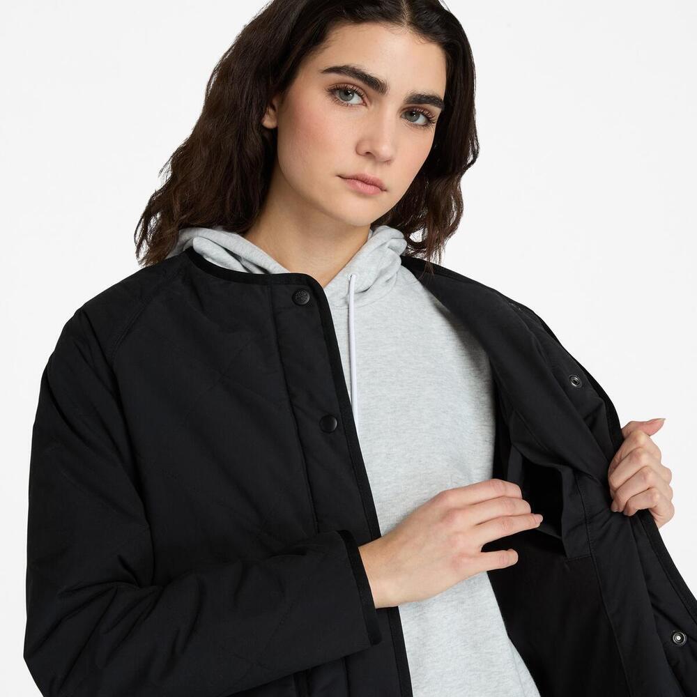 Durable Water Repellent Quilted Jacket For Women