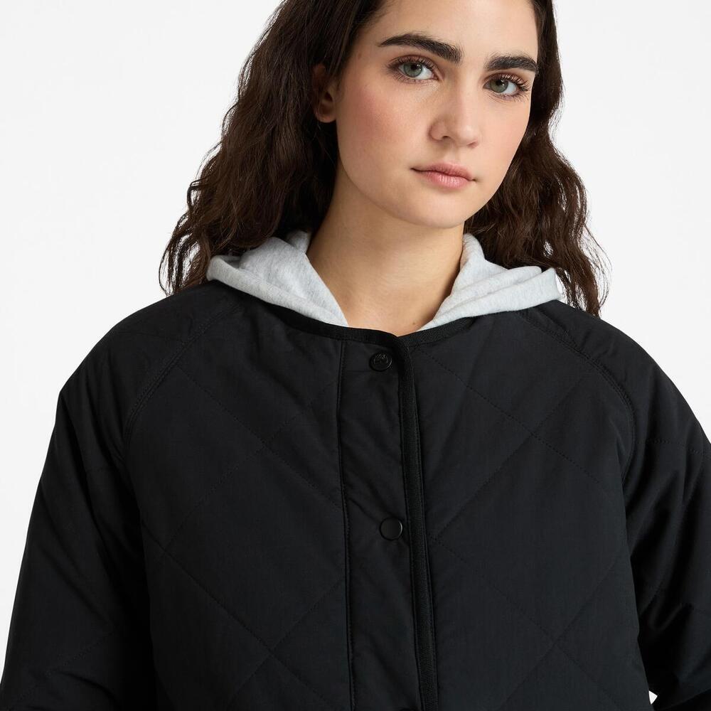 Durable Water Repellent Quilted Jacket For Women