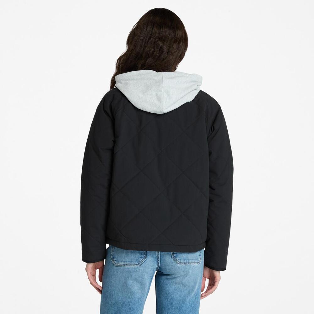 Durable Water Repellent Quilted Jacket For Women