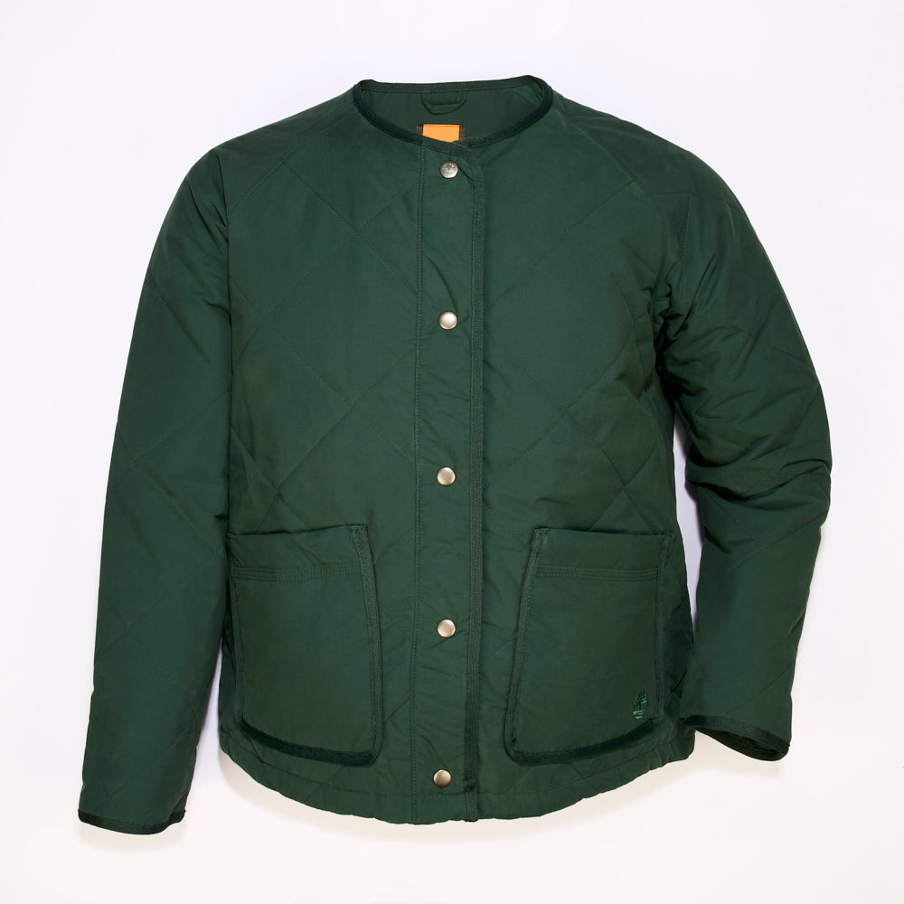 Durable Water Repellent Quilted Jacket For Women