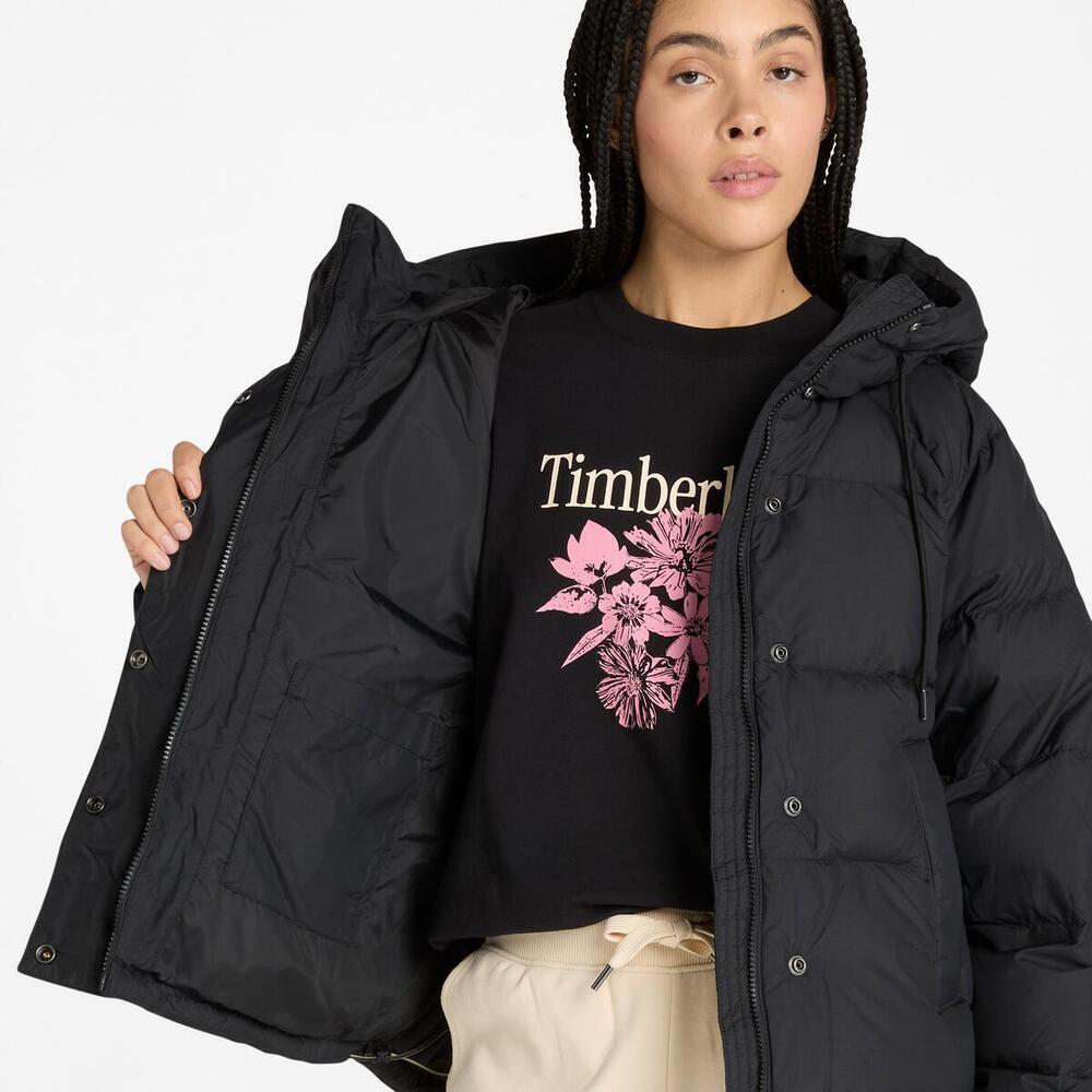 Recycled Down Puffer Jacket For Women