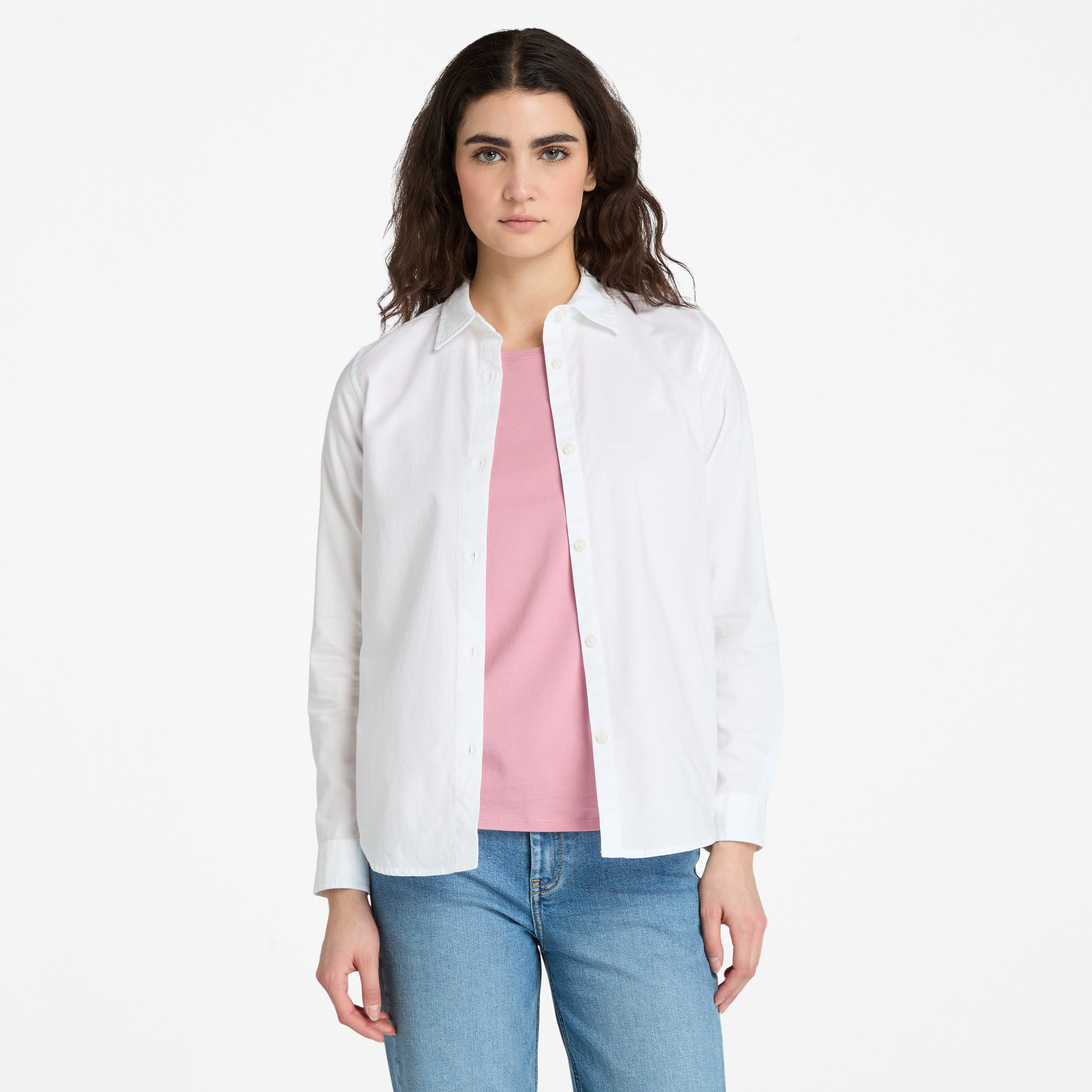 Oxford Long-Sleeve Shirt  For Women