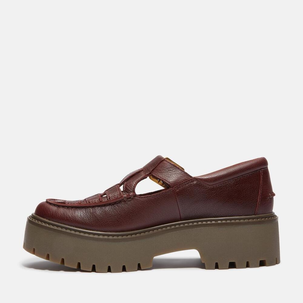 Stone Street Buckle Shoe For Women