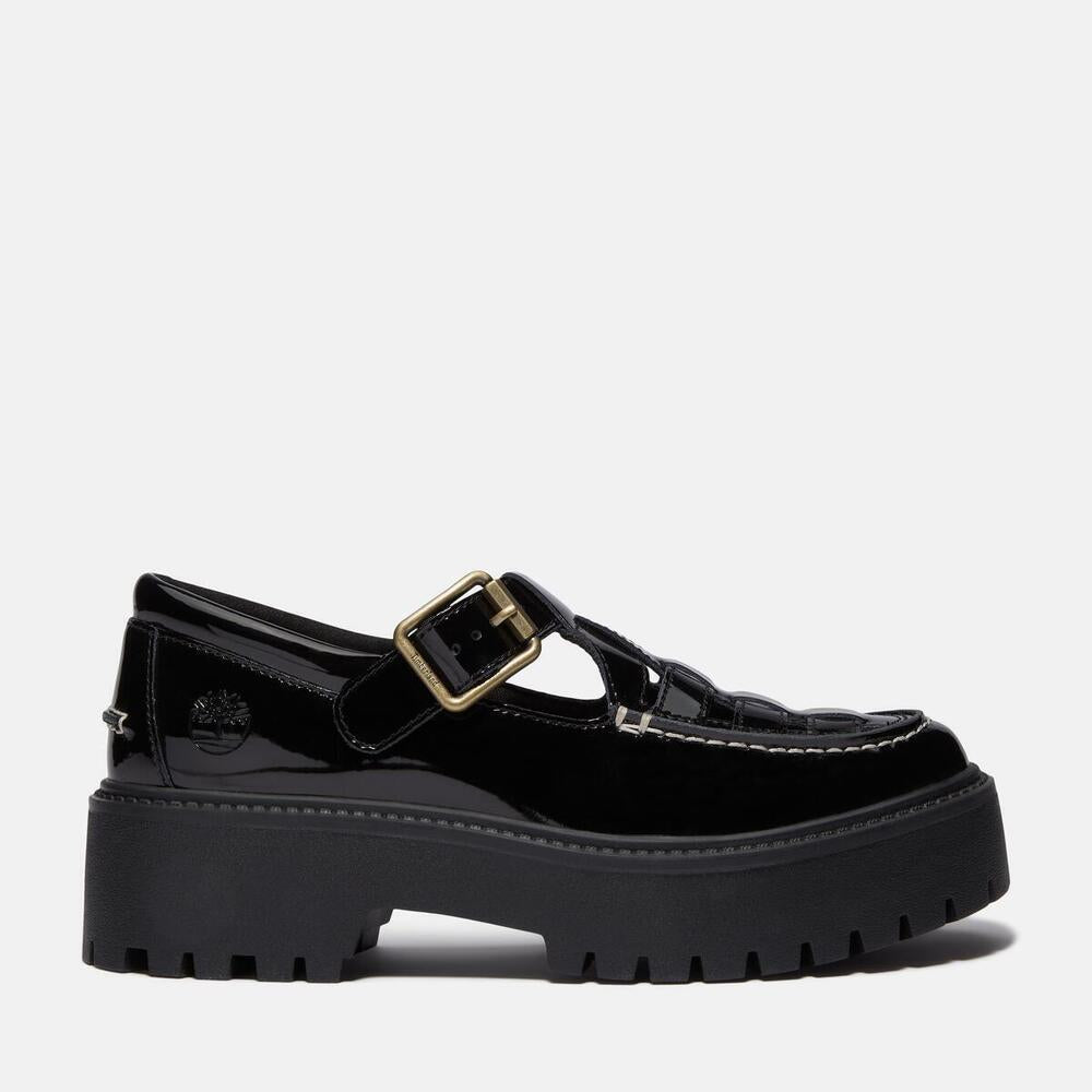 Stone Street Buckle Shoe For Women