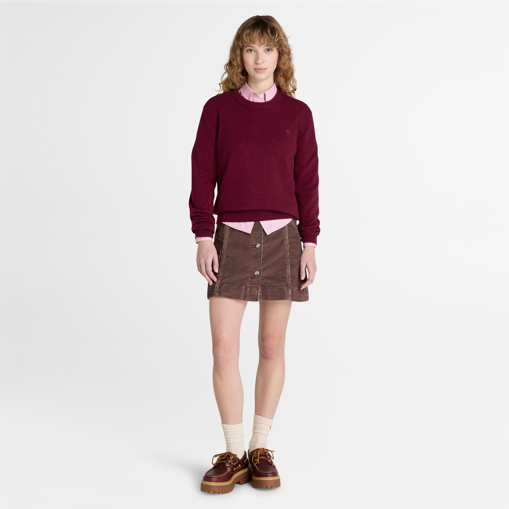 Merino Crew Sweater For Women