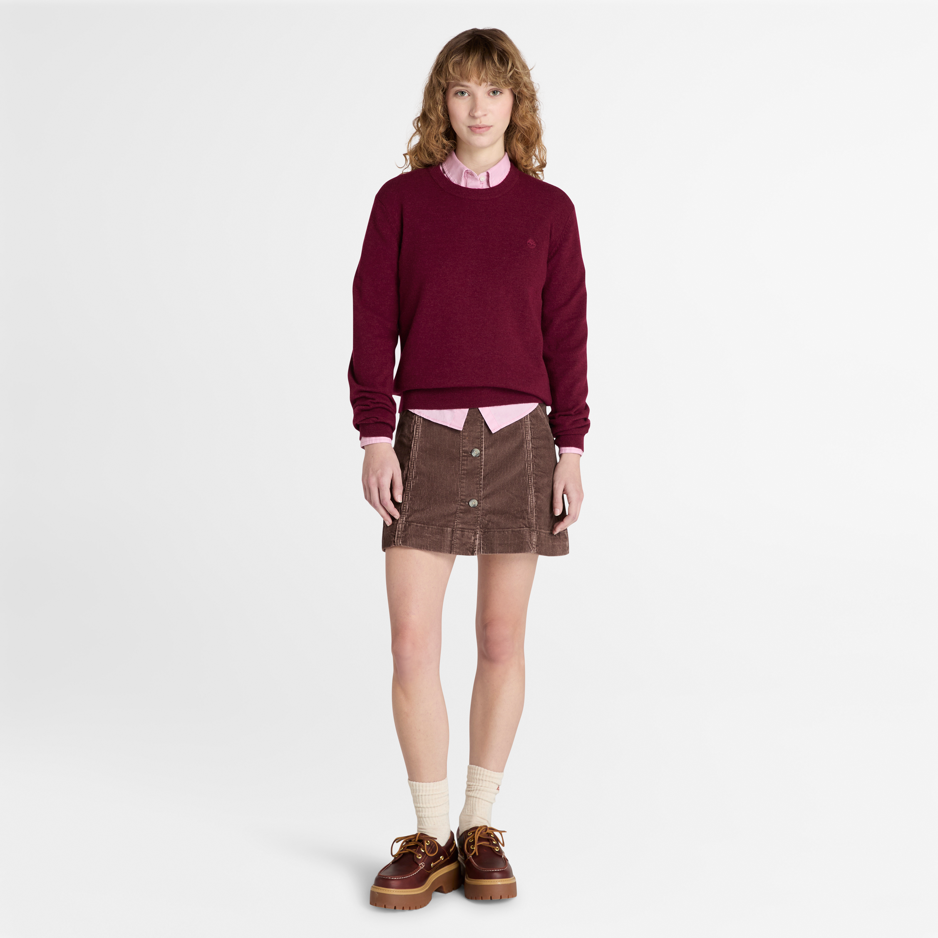 Merino Crew Sweater For Women