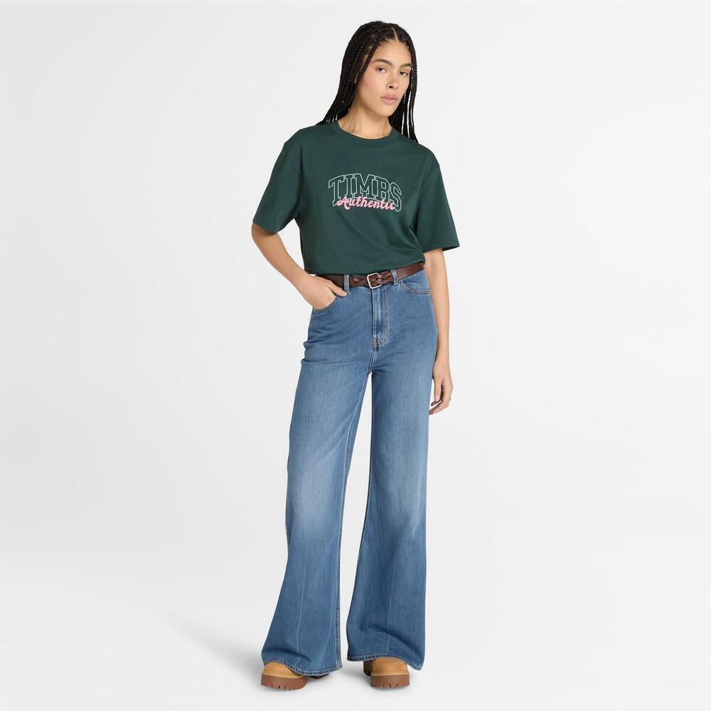 Varsity Graphic Short-Sleeve T-Shirt For Women