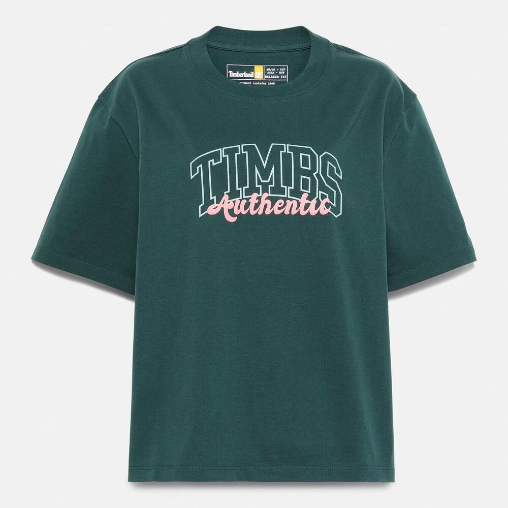 Varsity Graphic Short-Sleeve T-Shirt For Women