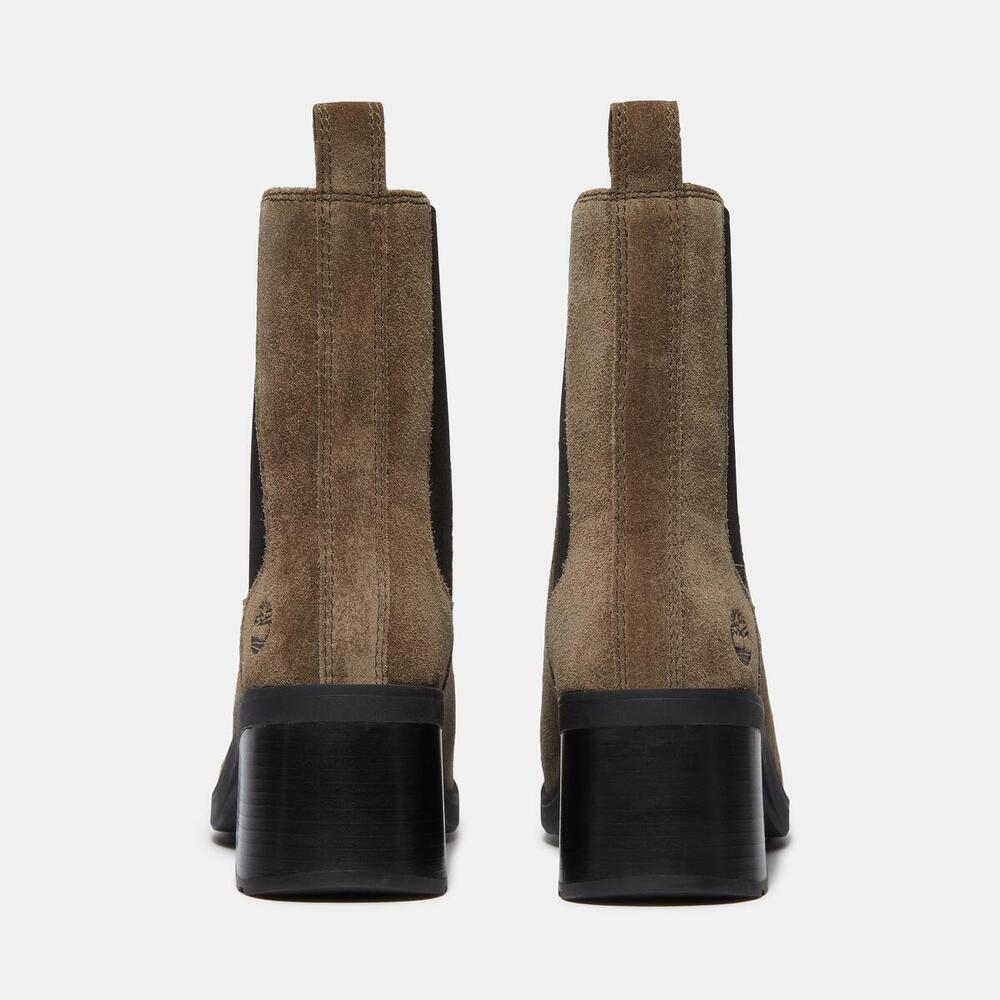 Bellevaux Mid Chelsea Suede Boot For Women