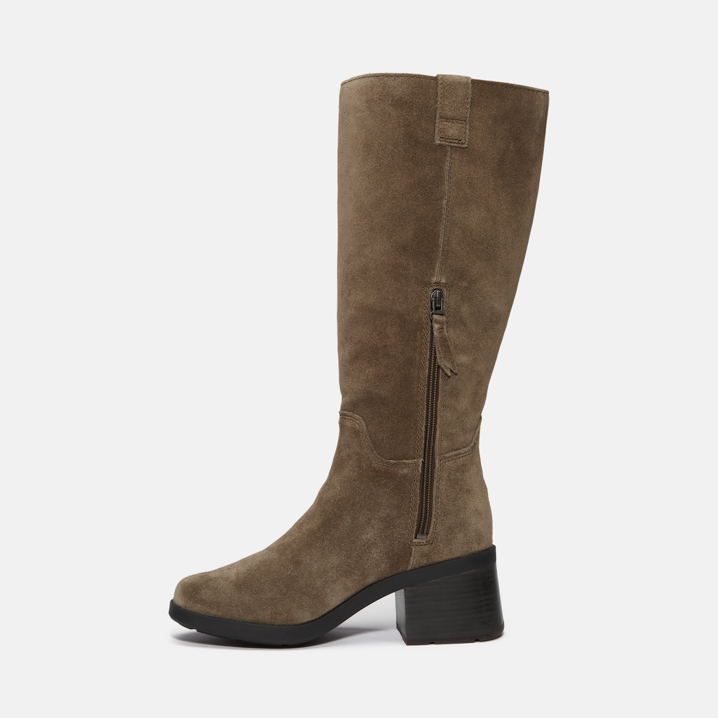 Bellevaux Tall Zip Up Suede Boot For Women