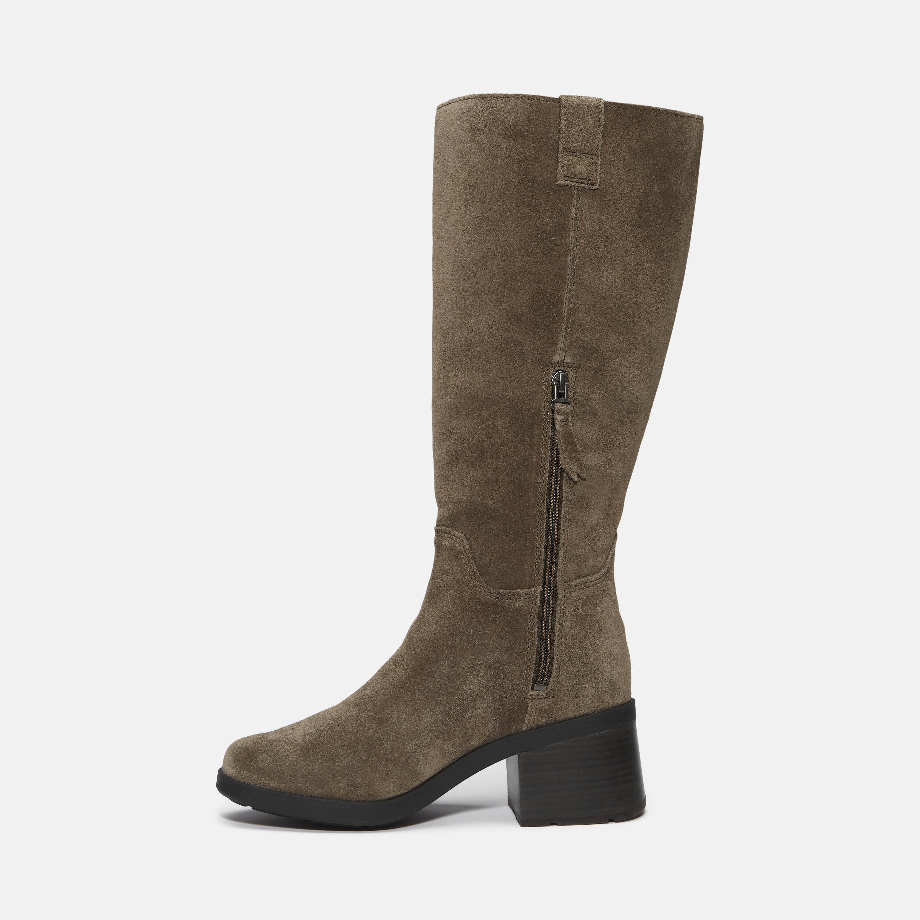 Bellevaux Tall Zip Up Suede Boot For Women