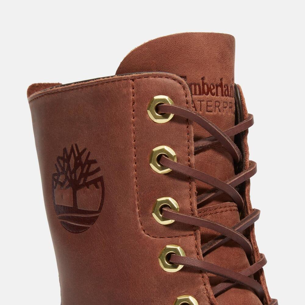 Timberland Premium 8 Inch Lace Up Waterproof Boot For Women