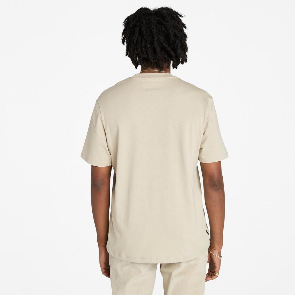Front Seasonal Stack Logo Graphic T-Shirt For Men