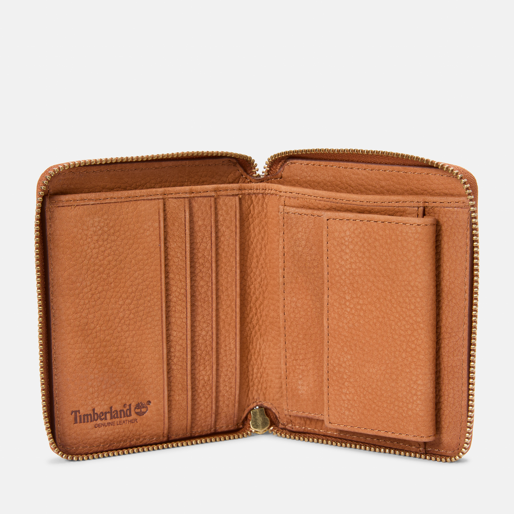 Soft Tuckerman Zipped Wallet With Coin Pocket