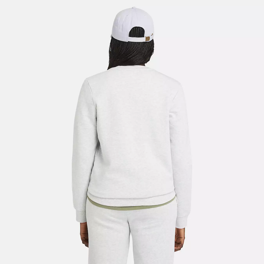 Brushed Back Crew Neck Sweatshirt For Women