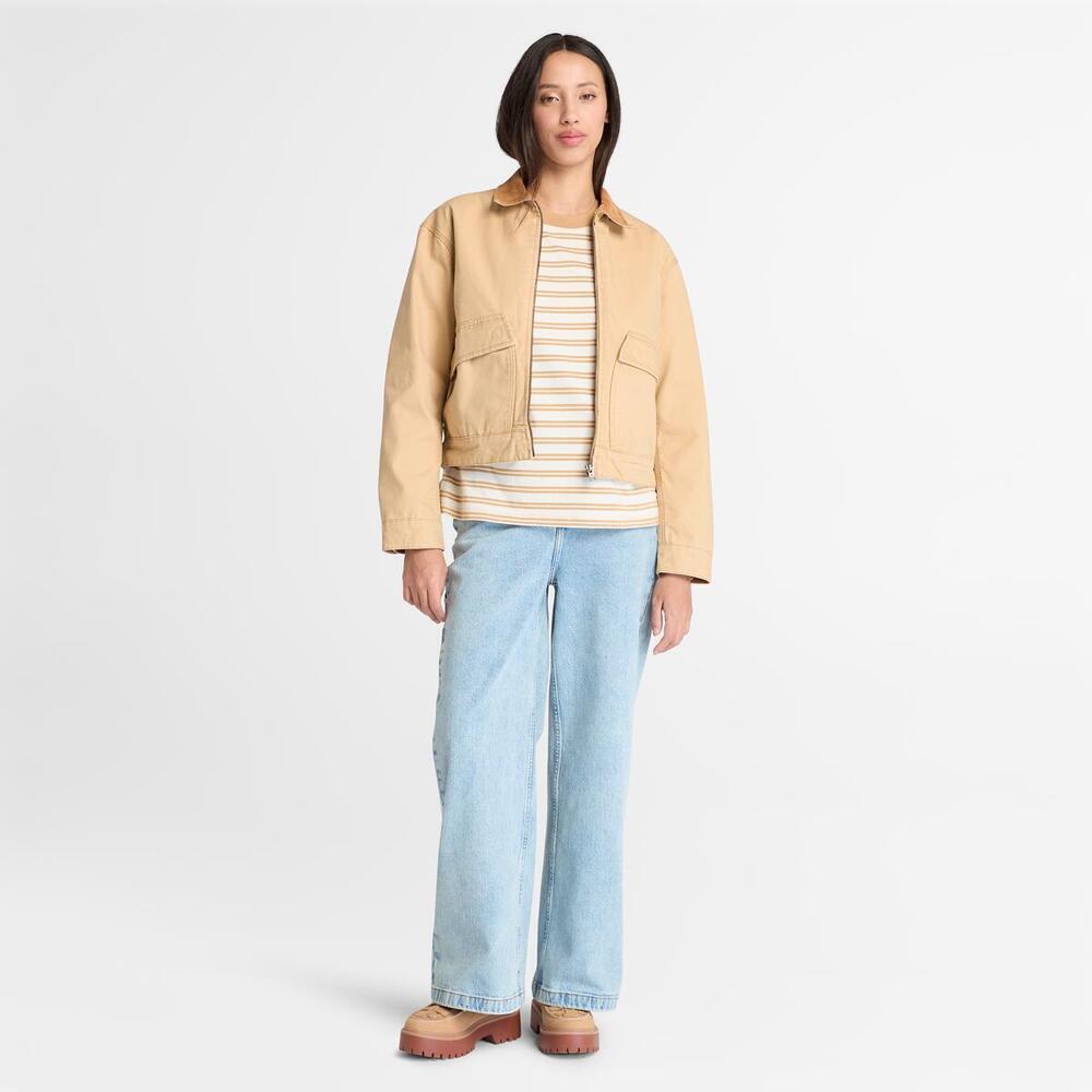 Strafford Washed Canvas Jacket For Women