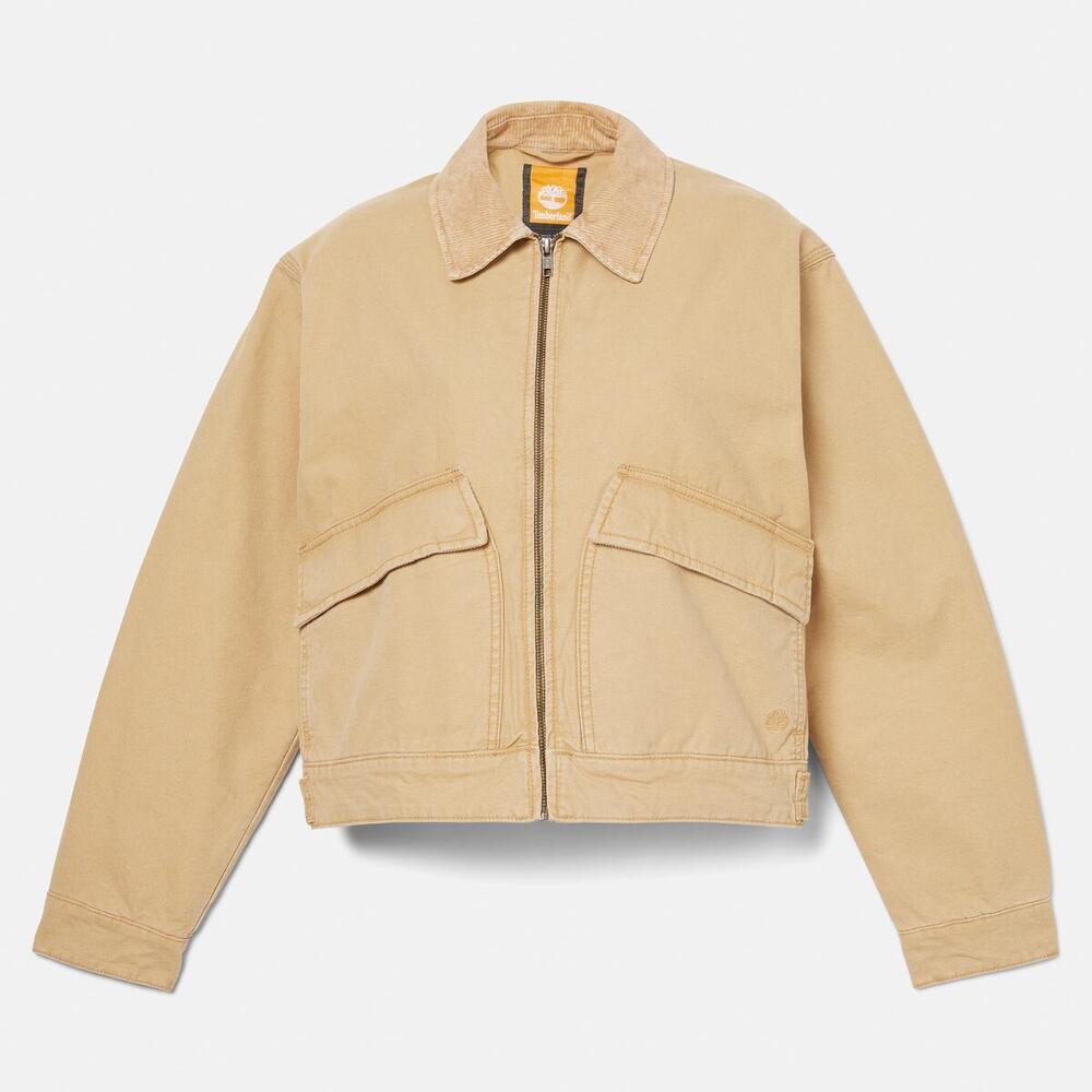 Strafford Washed Canvas Jacket For Women