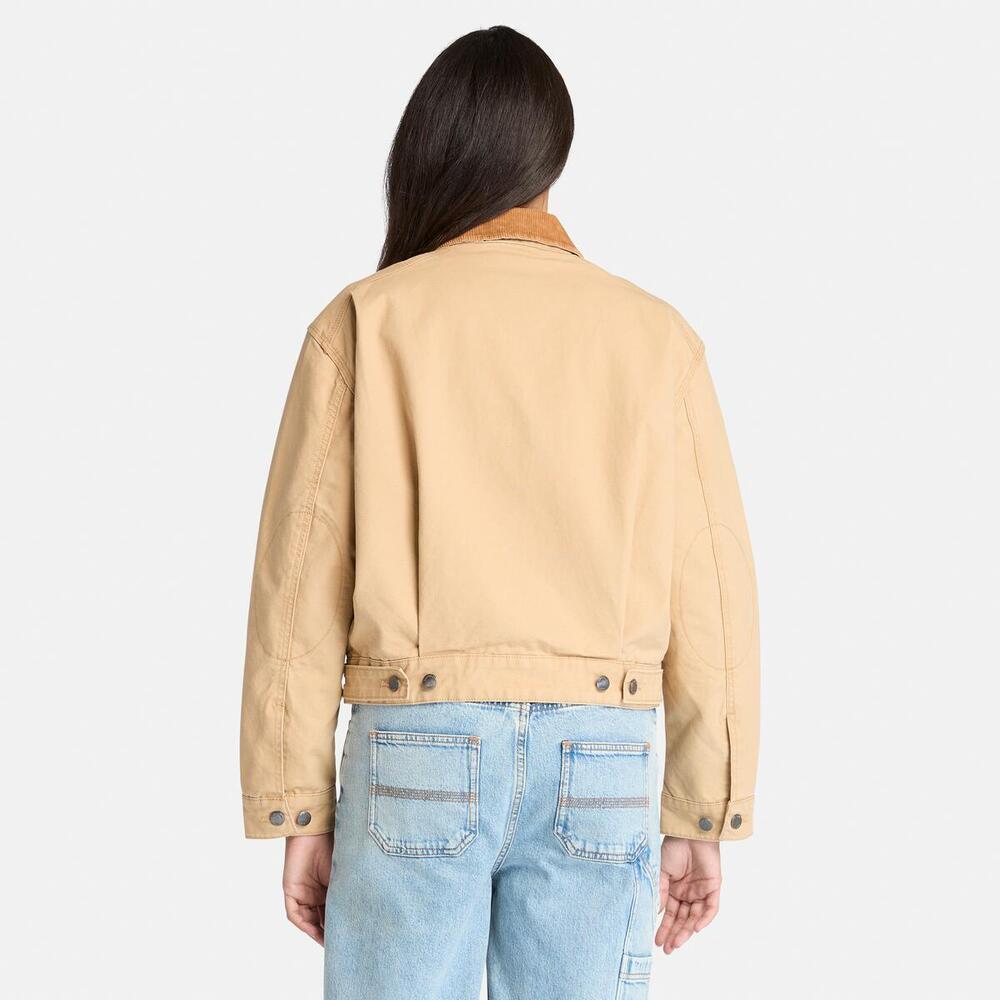 Strafford Washed Canvas Jacket For Women