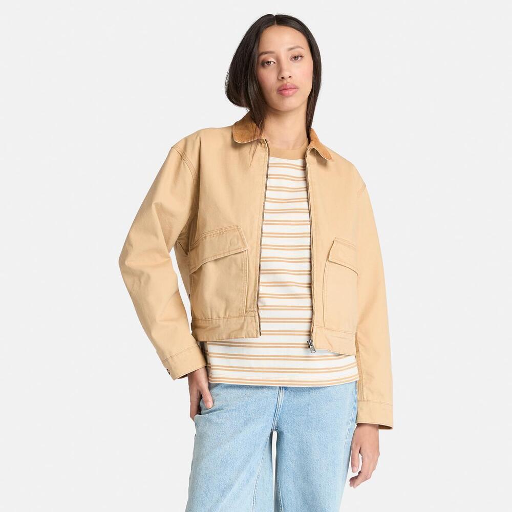 Strafford Washed Canvas Jacket For Women
