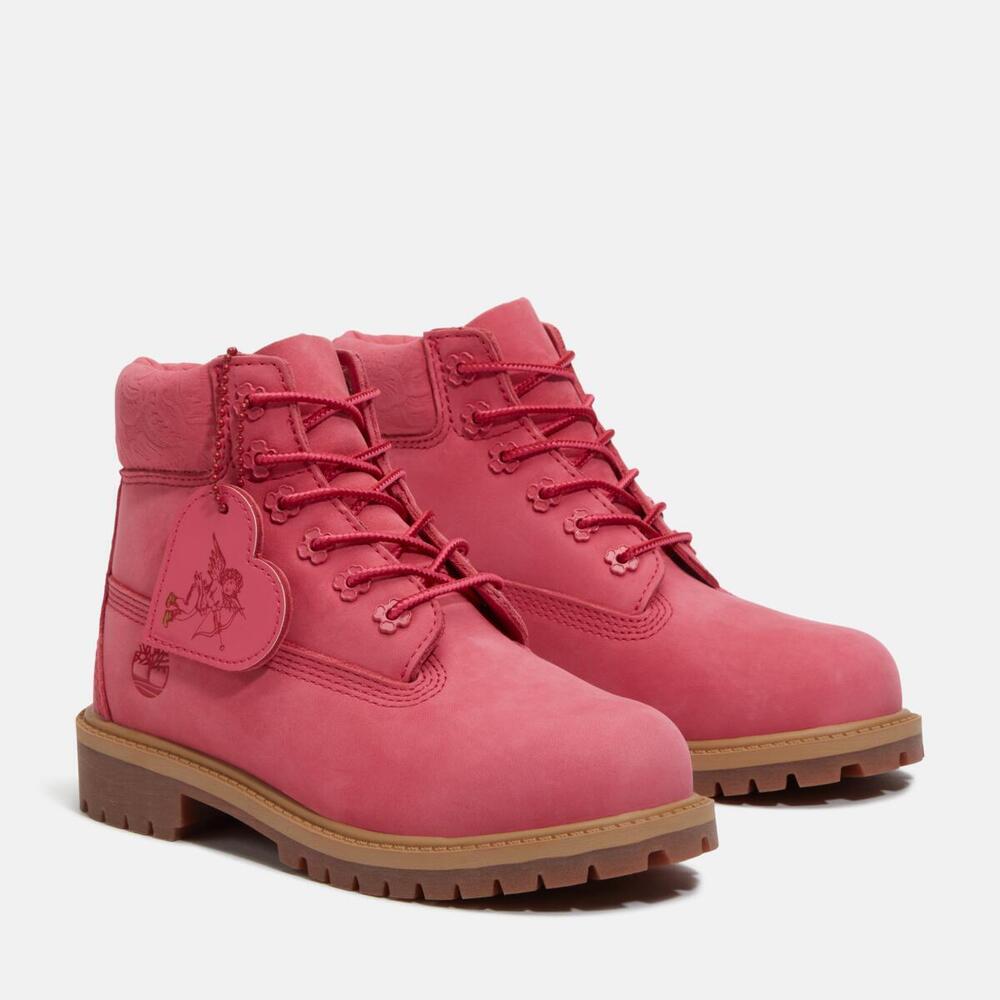Timberland Premium 6 Inch Lace Up Waterproof Boot For Toddler