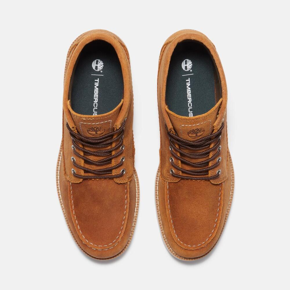 Britton Mills Mid Lace Up Chukka Boot  For Men