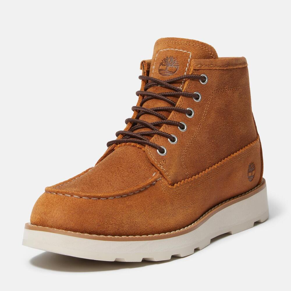 Britton Mills Mid Lace Up Chukka Boot  For Men