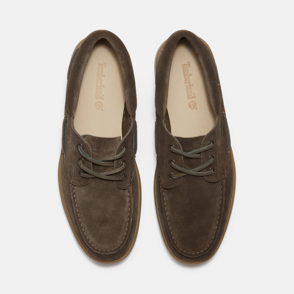 Portofino Pier Suede Boat Shoe For Men