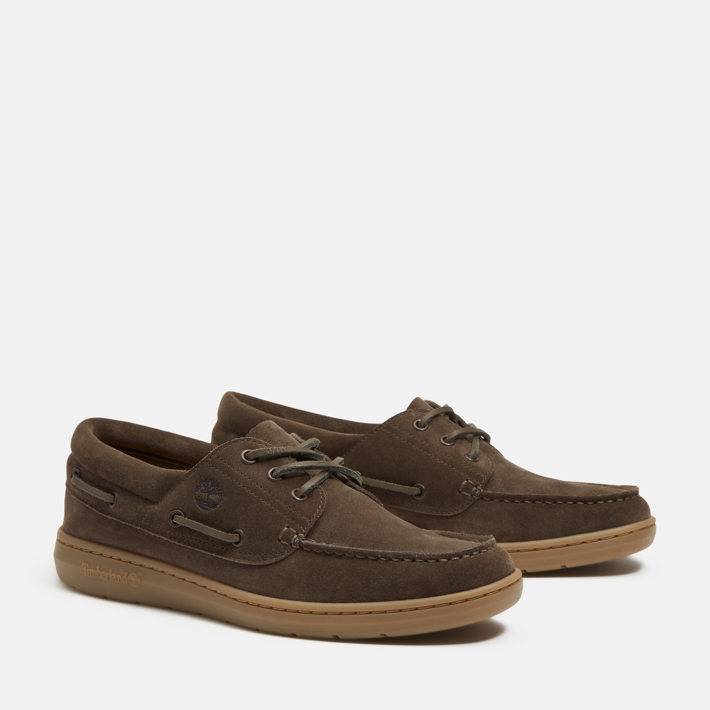 Portofino Pier Suede Boat Shoe For Men