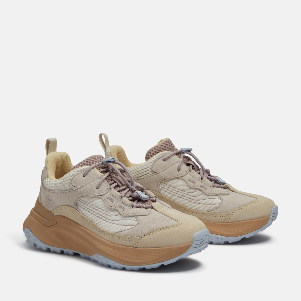 Motion Access Low Lace Up Waterproof Suede Sneaker For Women