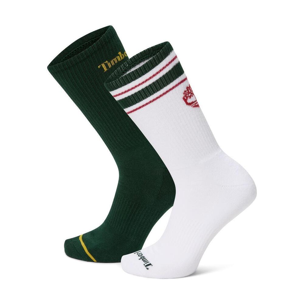2 Pack Retro Logo Crew Socks