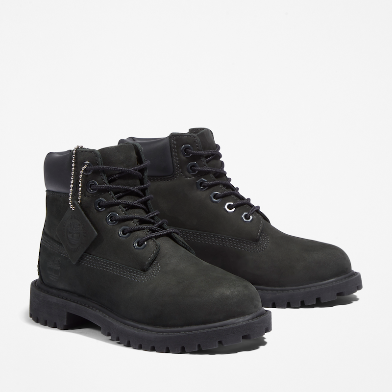 TIMBERLAND PREMIUM 6-INCH BOOT FOR YOUTH IN BLACK