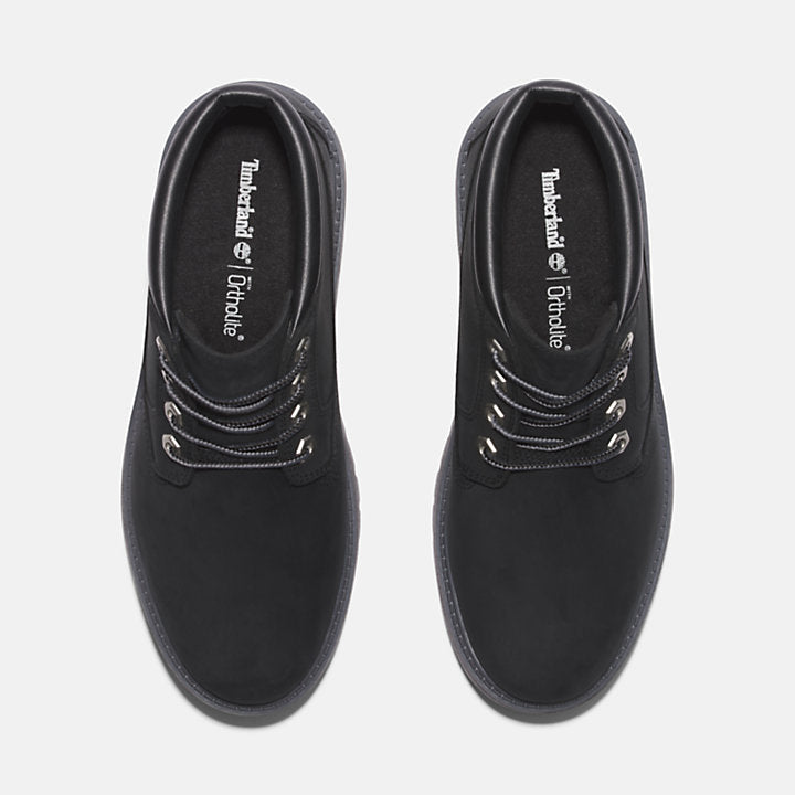 TIMBERLAND STONE STREET PLATFORM WATERPROOF CHUKKA FOR WOMEN IN BLACK