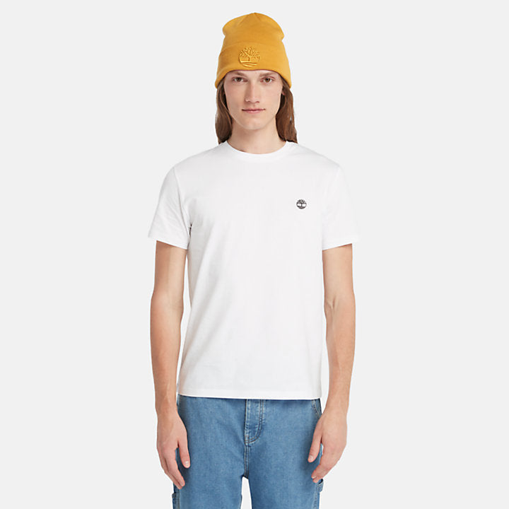 TIMBERLAND 3-PACK BASIC JERSEY CREW T-SHIRT FOR MEN IN WHITE